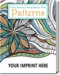 SCS2105 Patterns Adult Coloring Book With Custom Imprint
